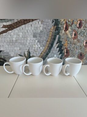 White Ceramic Mini Espresso Cups